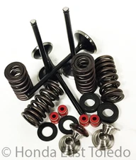 KIBBLEWHITE BLACK DIAMOND VALVES & SPRING KIT 04-07 CRF250R CRF INTAKE EXHAUST