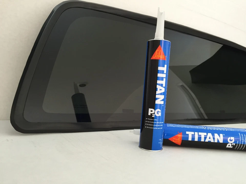 Fit 2000-2006 Toyota Tundra Rear Window Back Glass Stationary Encapsulated Foto 2 de 4