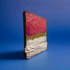 QUADRO ARTE MODERNA ASTRATTO MATERICO DIPINTO A MANO PRONTO DA APPENDERE