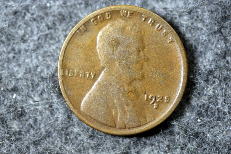 Estate Find 1925 - S/S Lincoln Wheat Cent!!  #J07470