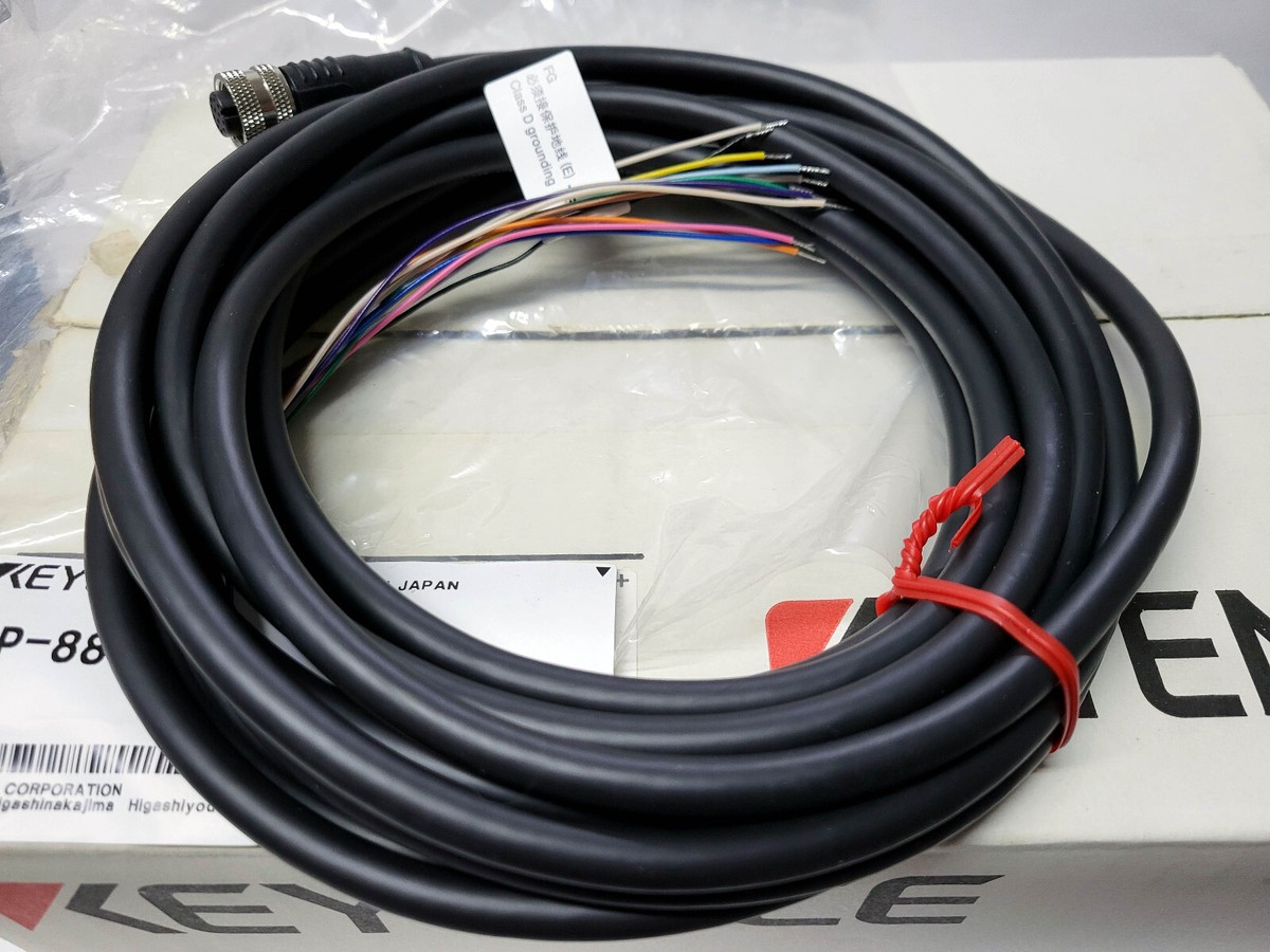 Genuine KEYENCE OP-88679 Control Cable 5m for SR-X series Code