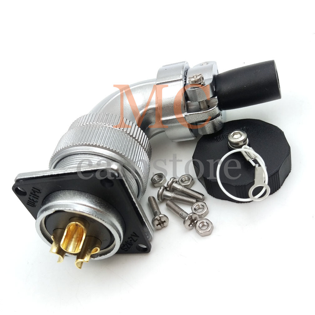 WEIPU WS28 Presa Spina Connettore Impermeabile 3 Pin, Connettore