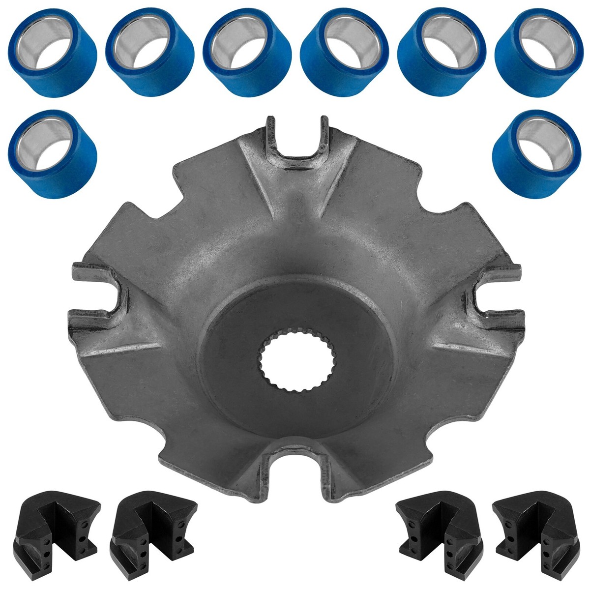Caltric 0823-276 0823-167 Face Drive Moveable Plate Damper Roller
