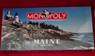Vintage Monopoly Game Maine Edition 1999 Game Board Hasbro USAopoly New Sealed