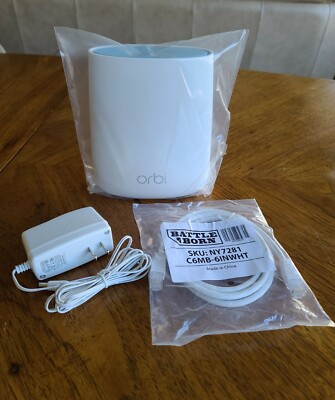 NETGEAR Orbi RBR20 Router AC2200 Mesh Network with WiFi 5 ~ Very Good Condition