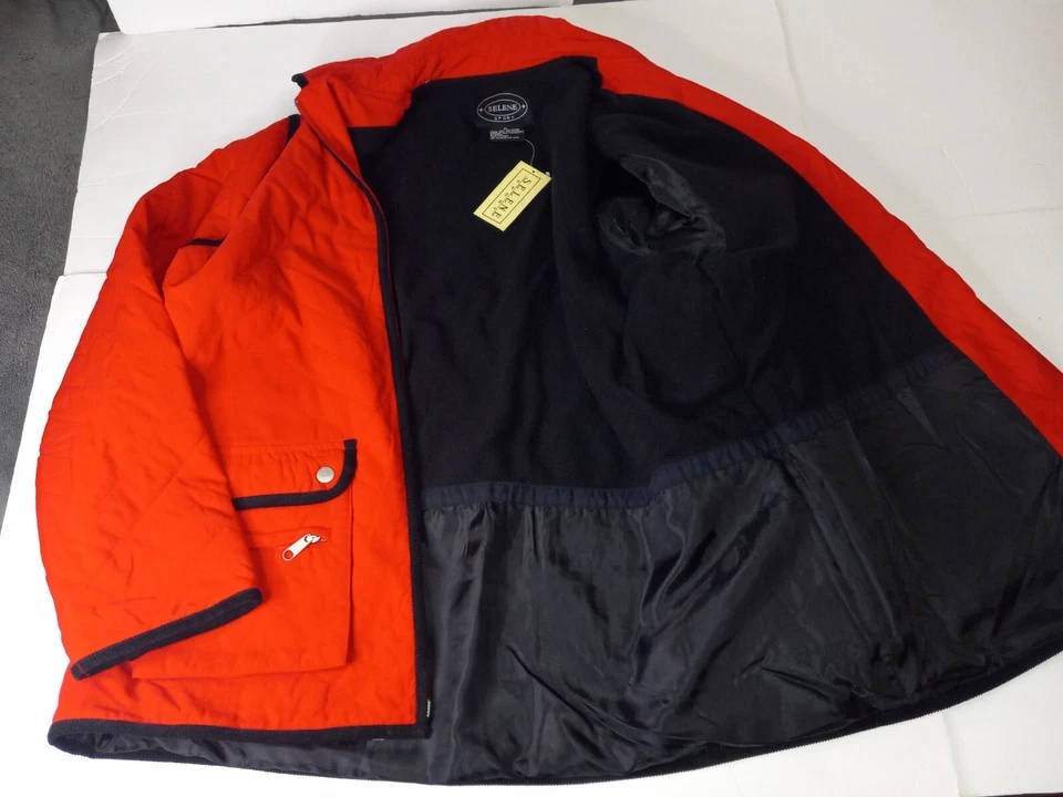 Selene Sport Red Zip Up Jacket Women's XL NWT - Image 2 of 4