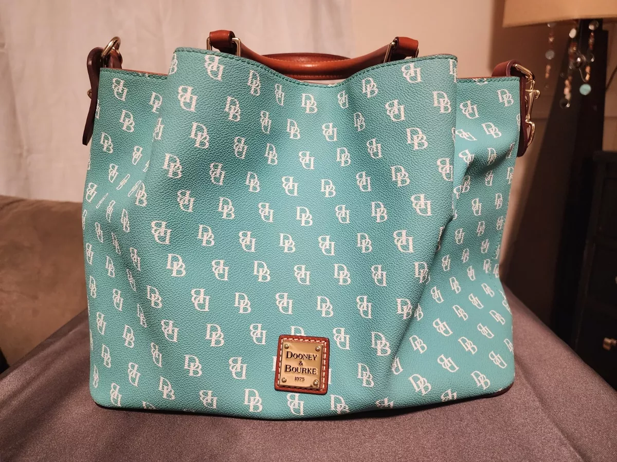 Dooney Bourke Handbag Gretta Brenna Satchel Sea Foam eBay