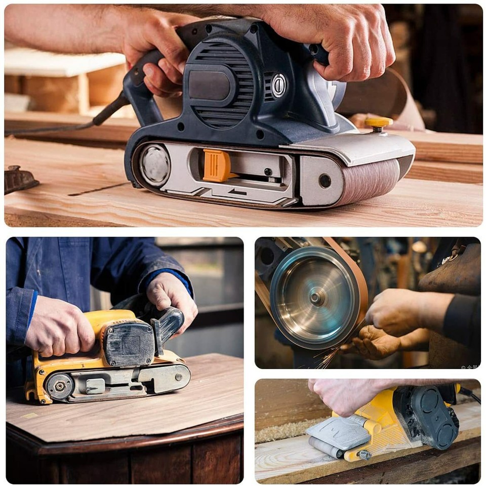 20PCS 3x21 in Sanding Belts 40 60 80 120 150 240 400 Grit Belt Sander