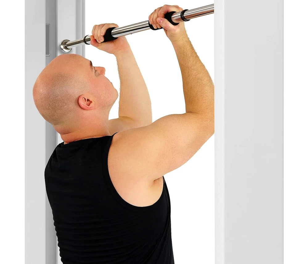 NEW GoFit Go Fit Chin-Up ChinUp Pull-Up Bar Doorway Adjustable Home Gym Fitness - Image 2 of 4
