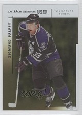 2003-04 In the Game-Used Signature Series Gold /50 Ziggy Palffy Zigmund #24 0a1