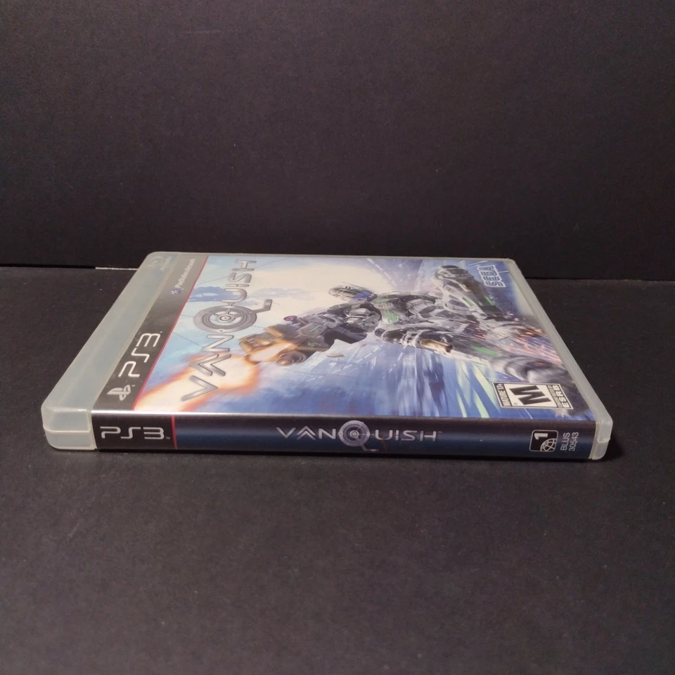 Vanquish (Sony PlayStation 3, 2010) copia completa con manual Foto 3 de 4