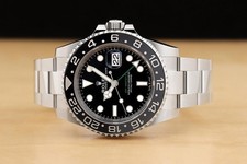2024 NEW CARD ROLEX GMT MASTER II 126710 GRNR BRUCE WAYNE STEEL OYSTER WATCH 3