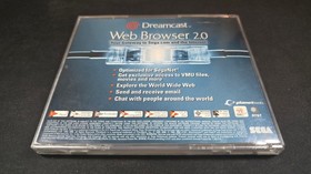 PlanetWeb Browser 2.0 w Sega Swirl Sega Dreamcast DC EX+NM condition COMPLETE!