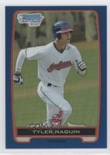 2012 Bowman Draft Chrome Picks Blue Refractor 64/250 Tyler Naquin #BDPP9 0b3