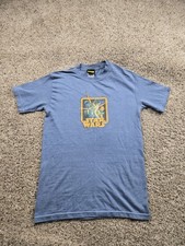 Vintage Star Wars Episode IV A New Hope T Shirt Small Mens Blue Lucasfilm 2005