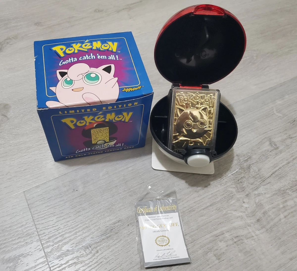 Burger King 23k Gold Pokmon Pokeball Individual Trading Cards for sale |  eBay