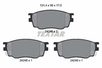 NEU - Textar 2424601 Bremsbelagsatz, Scheibenbremse FüR Mazda