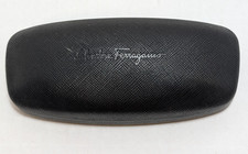 Salvatore Ferragamo Sunglass Eyeglass Unisex Black Hard Shell Case Velvet