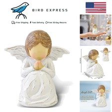 Beautifully Hand-Painted Angel Statue   Figurine for Home Decor Gift Christmas