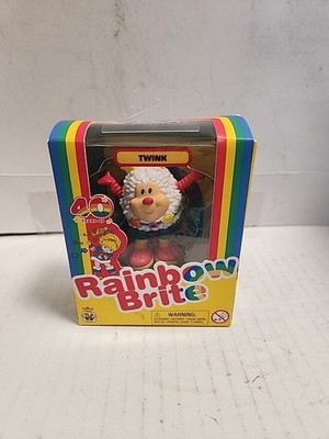 Rainbow Brite Twink 3in Flocked Chase Figure 40th Anniversary TLS Toy New Rare