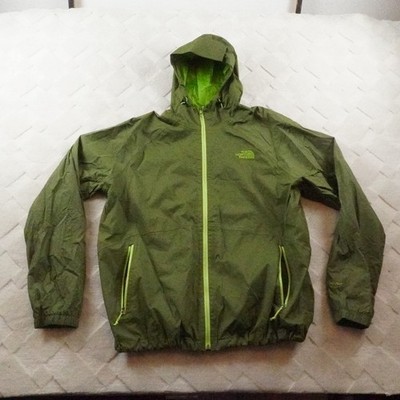 The North Face Hyvent Windbreaker Jacket Mens Extra Large Green Full Zip