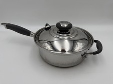 Royal Prestige 8" Kitchen Charm T-304 sartén y tapa de acero inoxidable