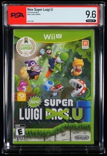 New Super Luigi U Wii U PSA 9.6 A+ Sealed 80890A Made in USA Graded Game