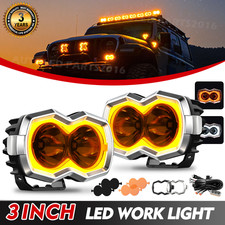 4 5 Led Pods Off Road Lights Flood Spot Driving Beam For Jeep Truck Atv Suv 4 5 Led Pods Off Road Lights Flood Spot Driving Beam For Jeep Truck Atv Suv