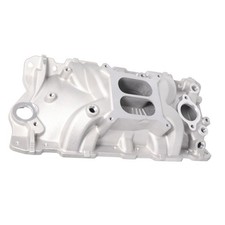 Aluminum Dual Plane Rpm Intake For 55-86 Sbc Small Block Chevy 350 383 400