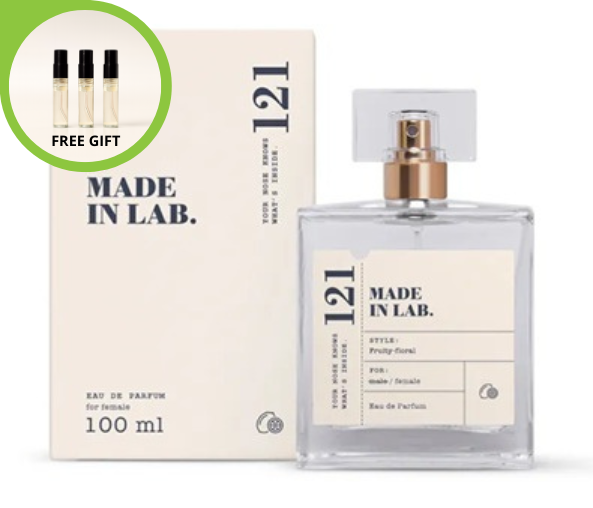 MADE IN LAB 121 WOMEN Eau de Parfum 100ml EDP For WOMEN Fruity, Floral