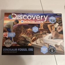 Discovery Mindblown Dinosaur Fossil Dig 2 Pack Excavation Kit T-REX B0001
