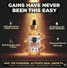 1-Androl 🧪Lean Mass Gainer 2 Step PreCursor To 1DHEA By Vintage Muscle💪🏛️⚗️⚛️