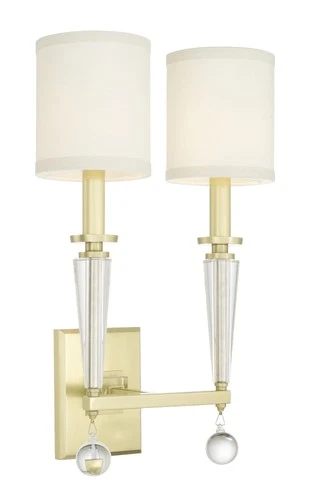 Crystorama Lighting - Two Light Wall Mount - Wall Mount - Paxton - Two Light - Picture 1 of 4