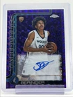 JOAN BERINGER 2025-26 TOPPS CHROME ROOKIE GEOMETRIC PURPLE RC AUTO 72/75