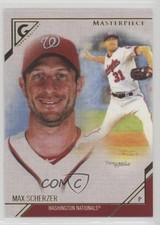 2017 Topps Gallery Masterpieces Max Scherzer #MP-5 0dk