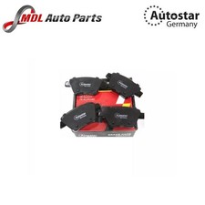 AutoStar Germany Rear Brake Pad Set JZW698451Q Audi A1, A3 Hatchback A3