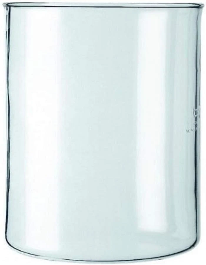 Spare Glass for Bodum French Press Without Spout, 4 17 Ounces, Transparent