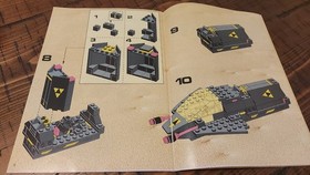 2in1. Vintage LEGO Space Blacktron Invader (6894) and Blacktron Alienator (6876)