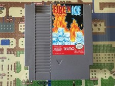 NES Nintendo Fire 'n Ice Cartridge Only GENUINE AUTHENTIC TESTED Tecmo RARE