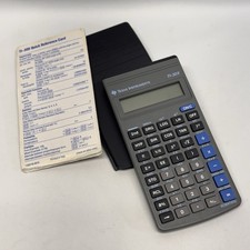 Texas Instruments TI 30X Scientific Calculator LCD with Cover & Reference Card