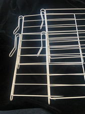 Shelf Dividers Closet Organization Metal Wire Closet Separator White 4 dividers