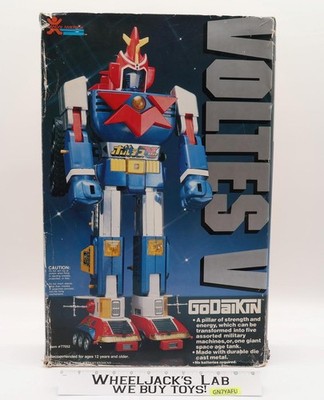 Voltes V 100% Complete Godaikin 1982 Bandai Popy Chogokin Vintage