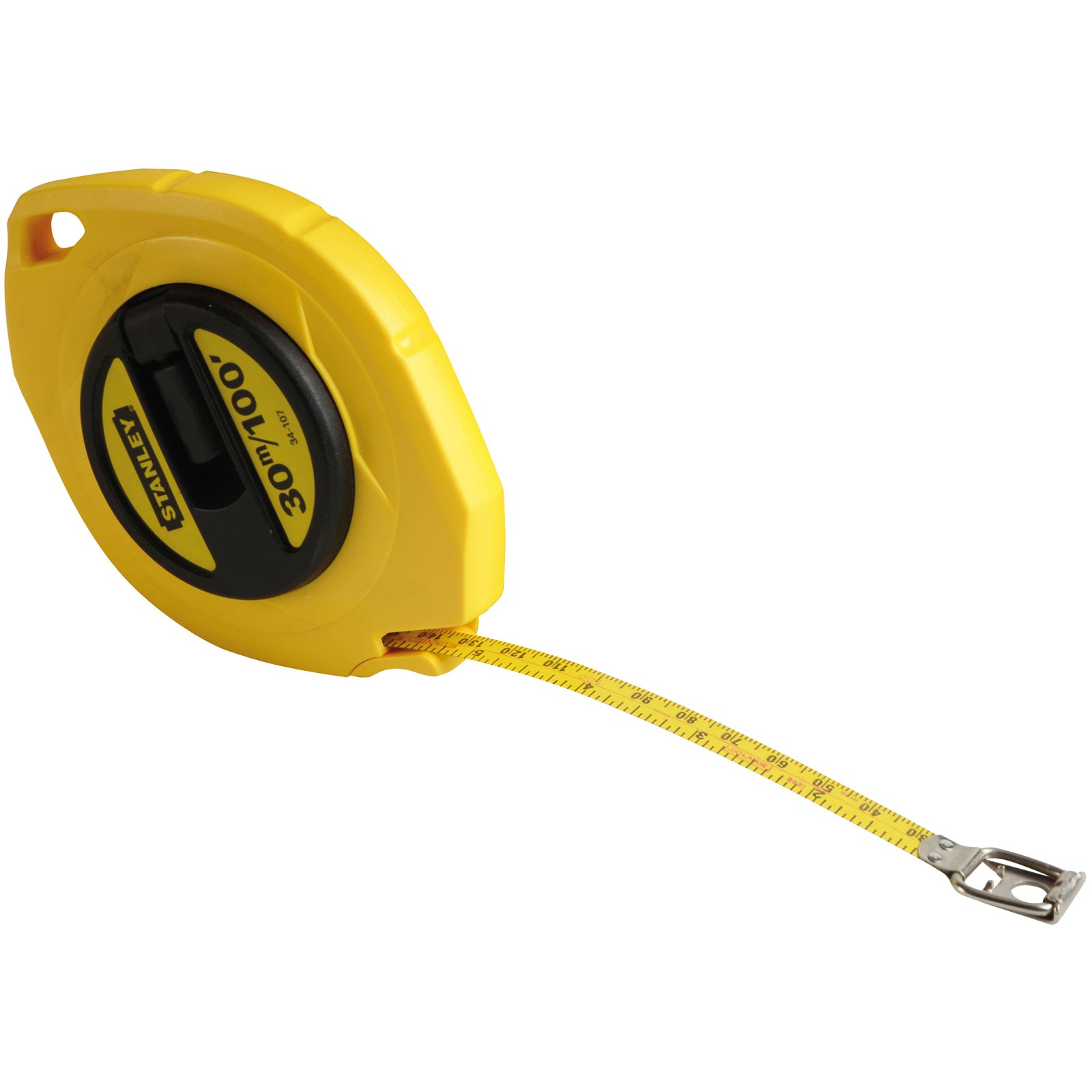 Stanley Closed Case Steel Tape 30m / 100ft (Width 9.5mm)