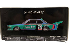 MINICHAMPS 1/18 BMW 3.5 CSL #12 Green