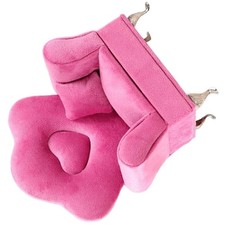 Elegant Various Compartment Velvets Jewelry Case Portable Organizers Sofa Shape