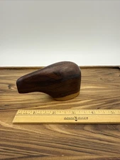 Vintage MCM Rosewood Salt/Pepper Shaker Don Shoemaker Elephant Bear Wood