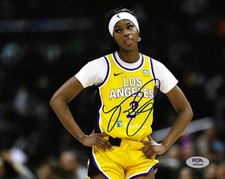 Rickea Jackson Los Angeles Sparks USA WNBA Signed Auto 8x10 Photo PSA DNA #3