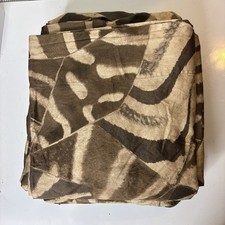 RARE Ralph Lauren Victoria Falls Queen Sheet Set Fitted Flat 2 Pc Zebra Brown