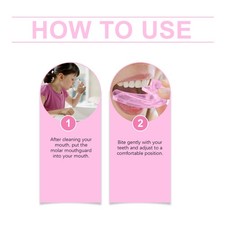 Night Guard Comfortable Fit for Teeth Grinding Protection During Night Sleep