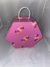 Barbie Vintage Day Tripper Hexagon Carry Case Candy Hearts